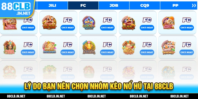 Nhóm Kéo Nổ Hũ Và Cách Tham Gia Chi Tiết Cho Tân Thủ 3 Lý do bạn nên chọn nhóm kèo nổ hũ tại nhà cái 88CLB